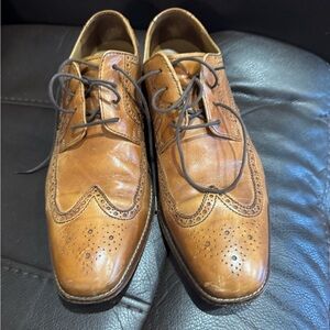 Cole Haan Tan Leather Men's Oxfords